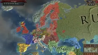 Europa Universalis 4 AI Timelapse - Random Lucky Nations Superextended Timeline 1444-3000 №2