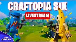 🎨Building a Paint Ball Game in Craftopia 6 #legofortnite
