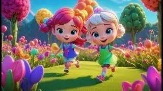Polly the Pony Skips in the Field | Fun Animal Movement Song | Kids Nursery Rhymes
