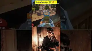 Godlike vs Team X Spark | Jonathan 1v4 Clutch | #bgmi #godlike #jonathan #scout