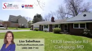 14308 Lewisdale Rd, Clarksburg, MD 20871