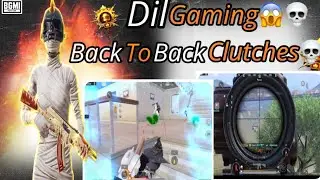 DilGaming vs aggressive enemy back to back clutches💀💀🔱🔱 #bgmi #bgmiclutches #pubgmobile #bgmilovers