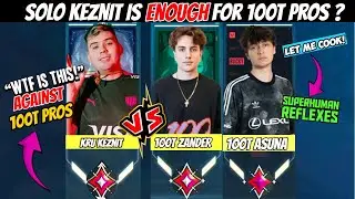 KRU Keznit Solo Queue With Cypher & Faced 100T Asuna & 100T Zander in Ranked | Valorant