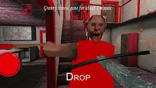 Granny Game Horror Escape Gameplay | Playing As Red Granny Mod #granny