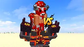 Netherite Monstrosity Vs Minoshroom #shorts #minecraft #minecraftshorts