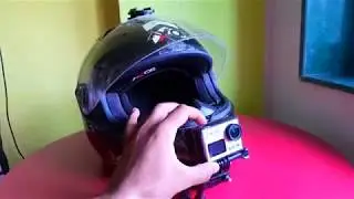 How to mount SJCam SJ6 MIC on chin mount helmet