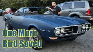 One More Bird Saved:  Restoring a 1968 Pontiac Firebird Convertible