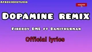 Fireboy ft Damithurman &ndash; Dopamine (Remix) [Lyrics Video]