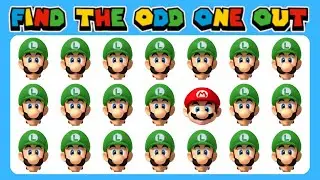 Find The ODD One Out 🔍 Super Mario Bros Edition 🍄⭐️ | Quizr Mind