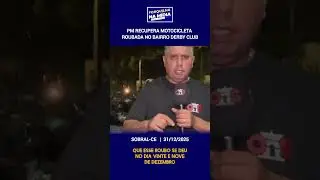 PM recupera motocicleta roubada no bairro Derby Club em Sobral