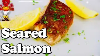 How To Pan Sear Easy Salmon Recipe by MIND BLOWN CHEF 🤯