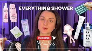 Everything shower routine | Hair oiling | Dermaplaning & toate produsele mele preferate 💇🏽&zwj;♀️🛀🏼🪮☕️🧖🏻