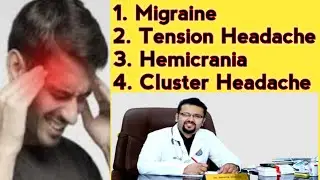 Which Headache Do You Have? 😣 Tension, Migraine, Or Something Serious? Types of headache