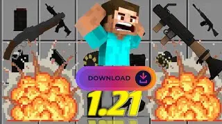 Minecraft's Deadliest Gun Mods - Epic Battles Await! #minecraft #games #viralvideo