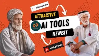AI (ElevenLabs, Adobe Firefly)  تصميم صور و صوت بشكل مخيف |انجنيت من اللي شفته