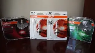 OSRAM Silverstar 2.0 vs Ultra Life vs Original