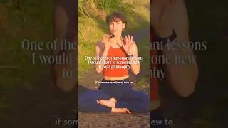 One of the most important lessons from yoga philosophy!