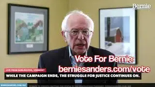 JS - #BernieSanders is still on the ballot. #VoteForBernie in your state primary.