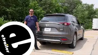 etrailer Class III Trailer Hitch Installation Guide - 2018 Mazda CX-9