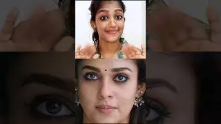 🥰nayanthara inspired eye makeup look🤗#trending#shortsfeed#nayanthara#smokeyeye#inspiredlook
