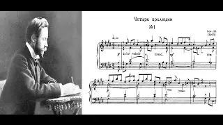 Alexander Scriabin - 4 Preludes Op. 33