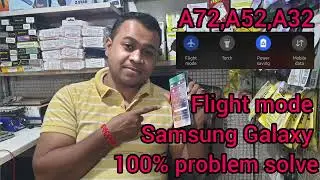 Samsung Galaxy problem flight mode no network no service 100% problem solve#dharmendra #repair 