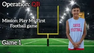 Nico's 1st football game in pads!!