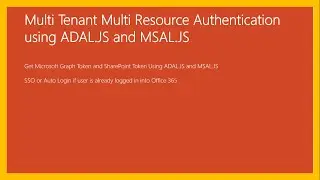 Azure AD Multi Tenant Authentication