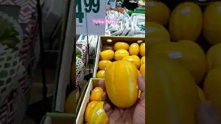Yellow Mini Melon So Tasty || #yellowmelon #fruit