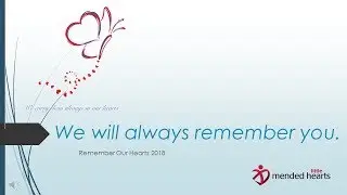 Remember Our Hearts 2018