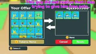 GIVING AWAY FREE PETS IN ROBLOX CLICKER SIMULATOR! | #TEAMCOLLAB