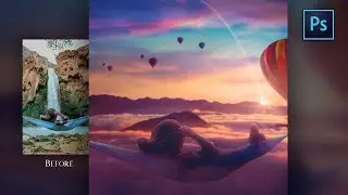 How to Make Your Photos Look Amazing in Sunset/Sunrise | Photoshop Manipulation