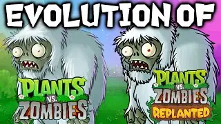 Evolution of the zombie yeti￼ | plants vs zombies