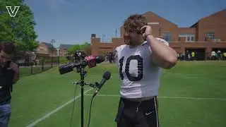 Vandy Football - Langston Patterson Interview (Spring Practice)