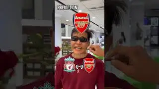 Liverpool vs Arsenal Prediction 💯
