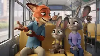 Zootopia 2 | From Savannah Central to Home | A Peaceful Zootopia Family  | Nick, July & Their Baby