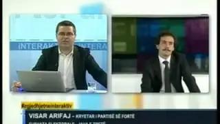 Partia e Fort&euml; dhe Visar Arifaj n&euml; Interaktiv - Zgjedhjet 2013 (22 tetor 2013)