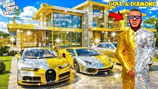Franklin Plan A Dangerous Secret Treasure Hunt In GTA 5   SHINCHAN and CHOP