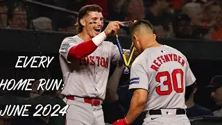 every Red Sox home run: June 2024