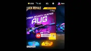free fire aug gun skin spining|free fire event|4k status|#freefire🔥 #event
