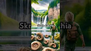 Famous for trillobites and waterfalls 🥰🇨🇿💎 Skryje