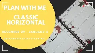 Plan With Me! | Classic Horizontal KOAP Planner | Live Love Posh | Dec 29, 2025 - Jan 4, 2026