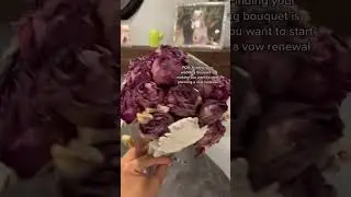 Dried Wedding Flower Bouquet