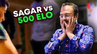 500 Elo vs Sagar Shah