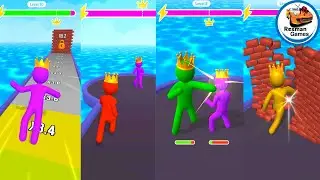 NOOB vs PRO vs HACKER in Giant Rush! - ResMan Games