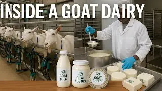 Inside a Modern Goat Dairy Farm: Tech and Cheese Making Tour
