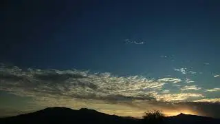 East Tucson Sunrise Timelapse October 7th, 2023