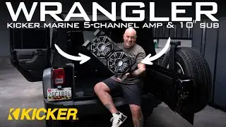 Kicker Marine Plug & Play 5-Channel Amp & 10