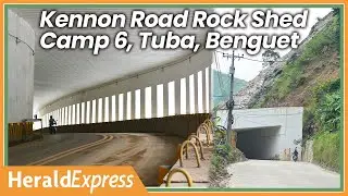 Kennon Road Rock Shed, Camp 6, Tuba, Benguet WALKTHROUGH | Baguio Herald Express