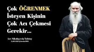 Öğrenmek İçin Acı Çekmelisin / Tolstoy | Anahtar Sesli Kitap